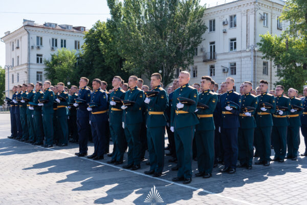 В Таганроге состоялся выпуск Военного учебного центра ЮФУ